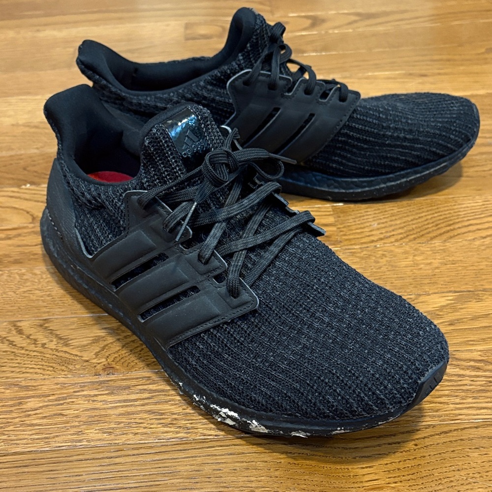 Adidas | Black Ultraboost Canvas Sneakers Shoes Men’s Size 13